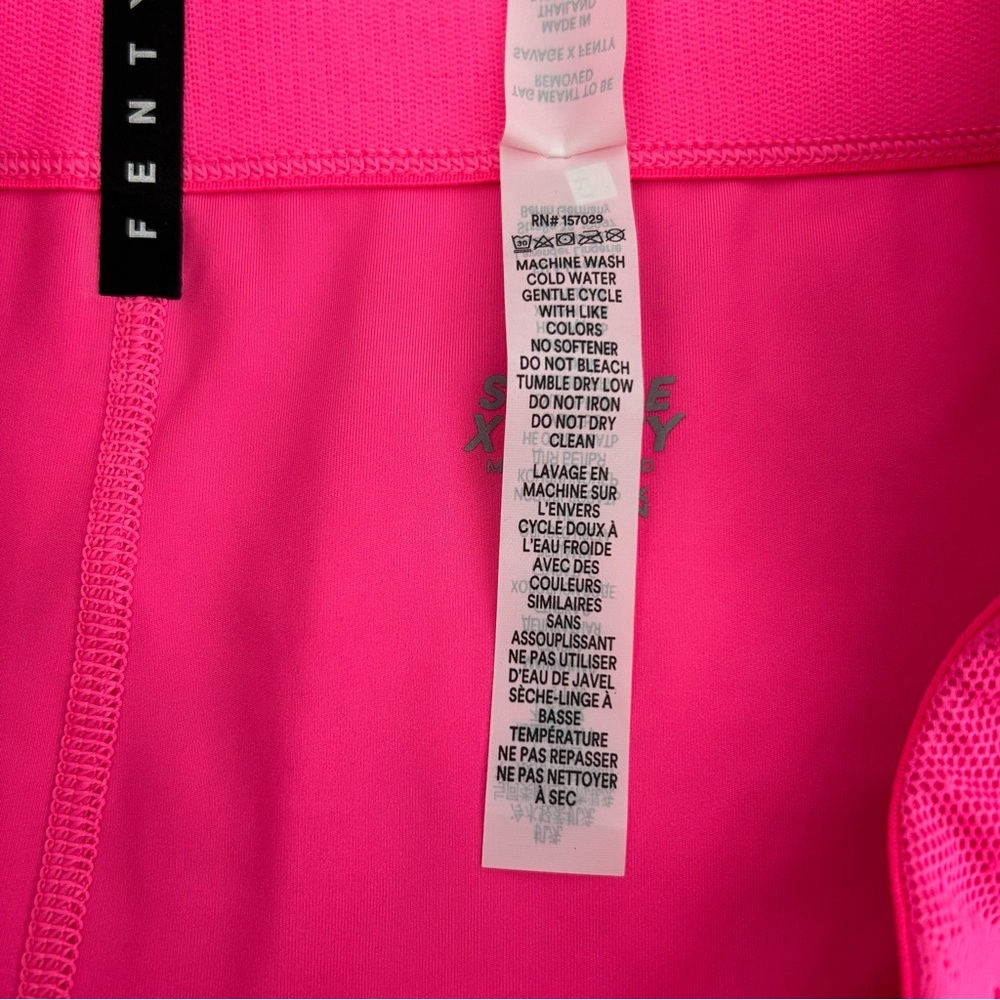 NWT Savage x Fenty Lace Race High-Waist Legging in Pink Palace Size 2X NEW - Picture 9 of 14